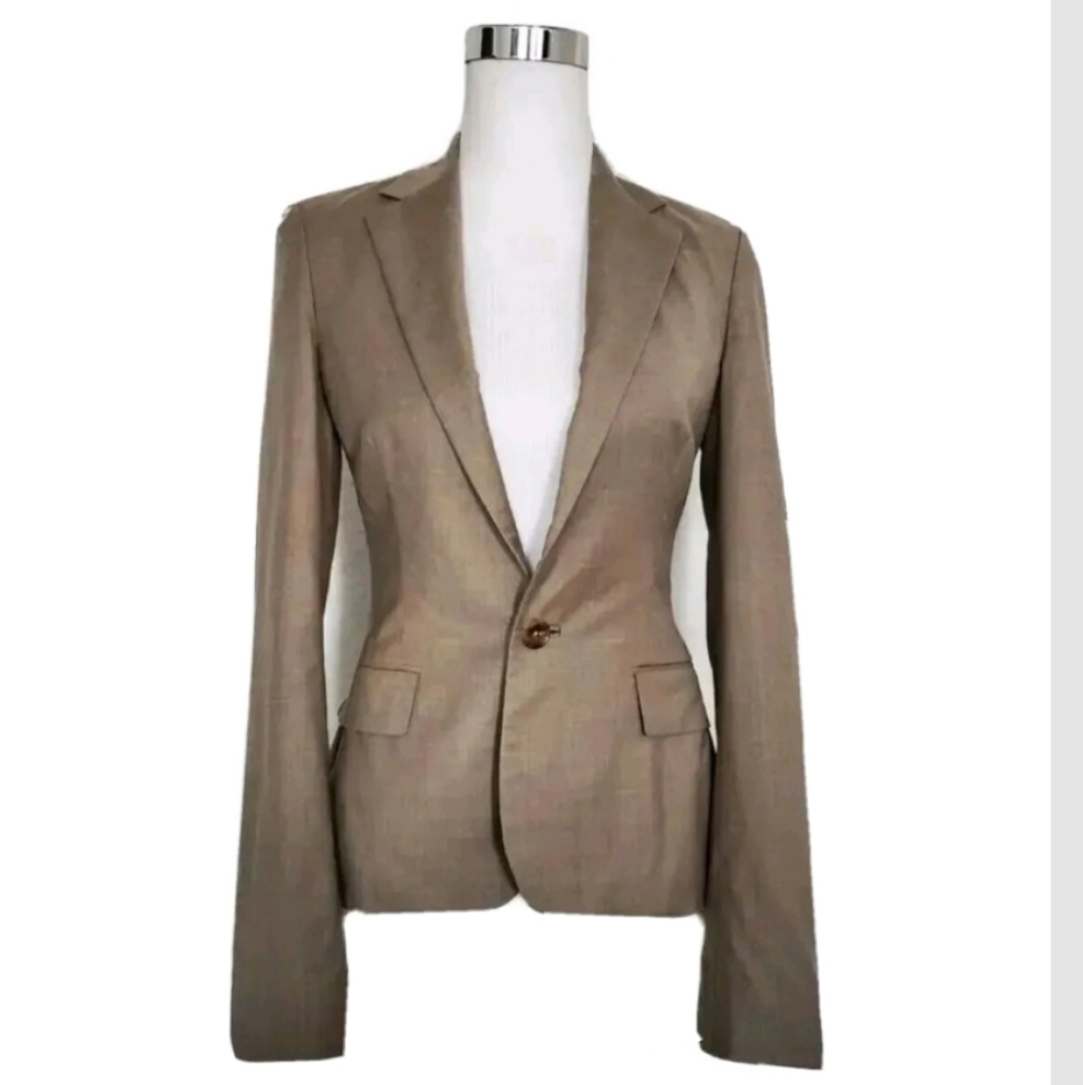 NEW $899.00 Ralph Lauren Purple Label Women's Blazer Single Button Size 2 XS - Picture 1 of 8